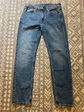 Levi’s  505 Men's Dark Blue Straight-Leg Jeans size 32 length 34 (E200)